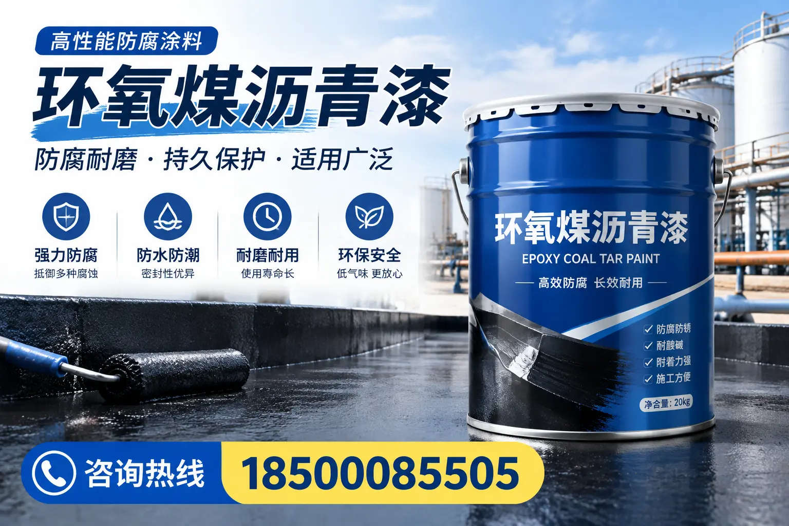 环氧煤沥青漆与传统涂料的对比，哪种更适合保定？