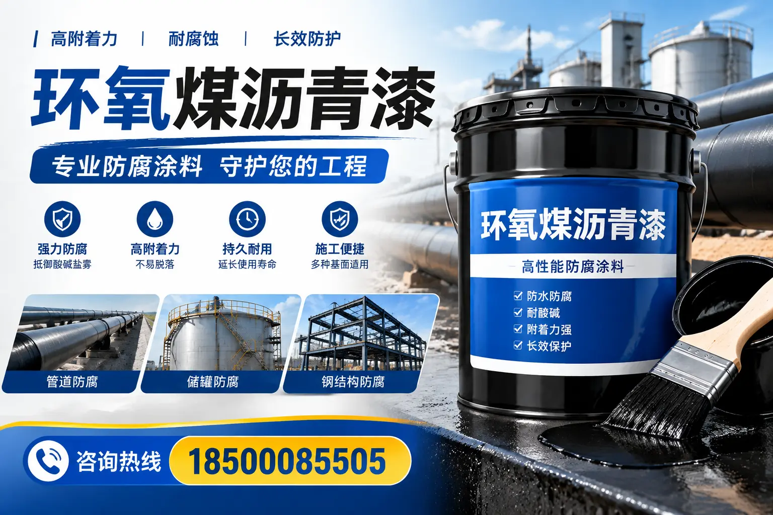 如何避免环氧煤沥青漆施工中的常见问题？保定指南